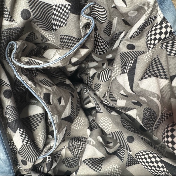 Angel Barcelo Blue Shoulder Bag - Picture 6 of 13